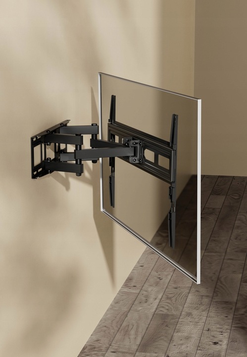 Uniwersalny UCHWYT OBROTOWY wieszak do TELEWIZORA 37-85" + zestaw montażowy