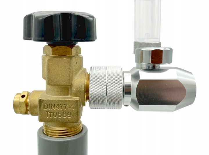 Zestaw CO2 Standard z wył. nocnym 5l z akcesoriami