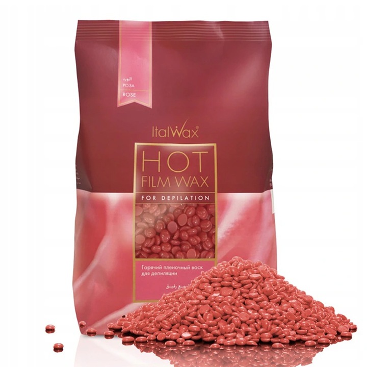 ItalWax Rose Różany wosk twardy w granulkach 500g