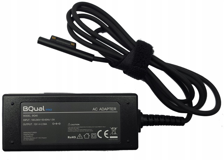 Ładowarka Zasilacz Microsoft Surface Pro 36W 12V magnetyczny wtyk