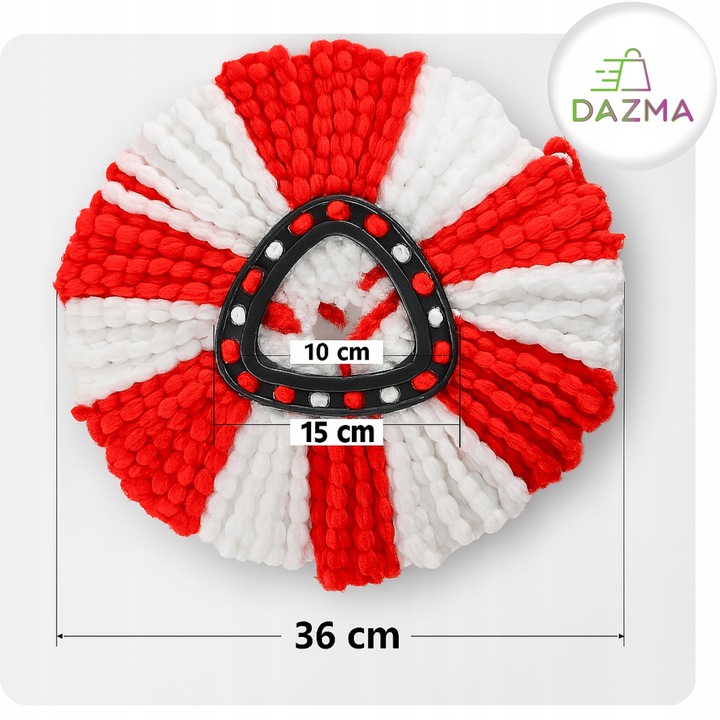 6x Wkłady do Mopa Obrotowego Zamiennik do Vileda Turbo Końcówki