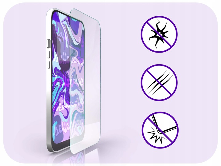 3-PAK Szkło Hartowane do Xiaomi Redmi Note 13 / 13 Pro 4G / 5G (9H, 2.5D)