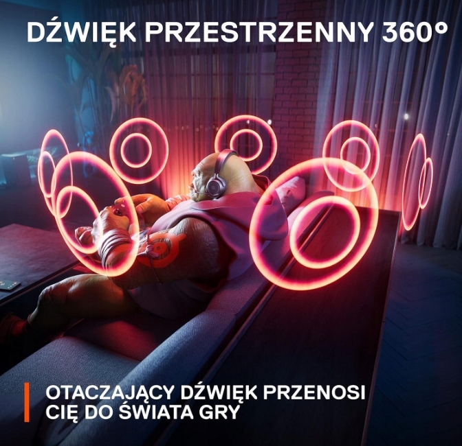 Słuchawki Bezprzewodowe SteelSeries Arctis Nova 7P