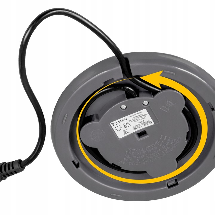 Czajnik bezprzewodowy z regulacją temperatury C515 szary 2000W 5