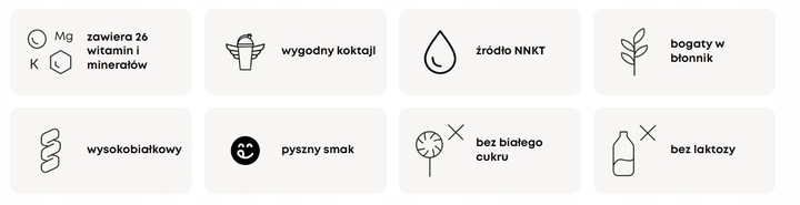 Posiłek SUPERSONIC Smart Meal WPC Zamiennik Posiłku w Proszku + KREM GRATIS