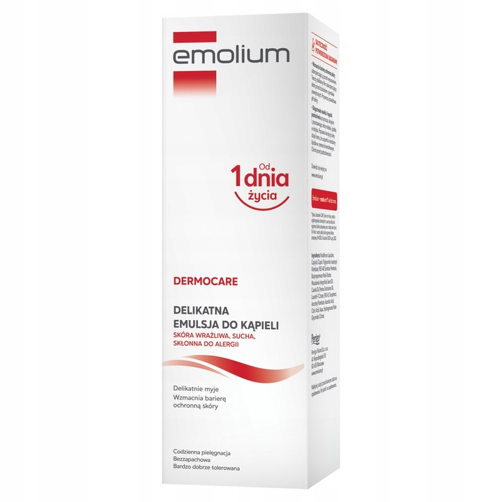 EMOLIUM DERMOCARE emulsja do kąpieli 400ml