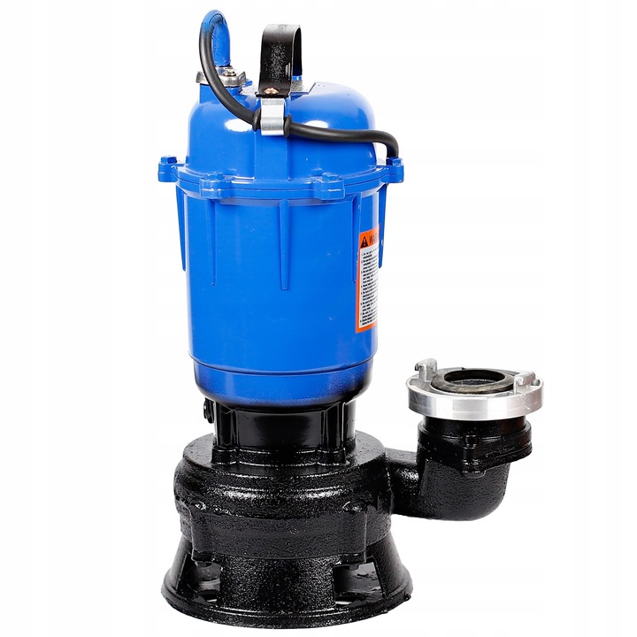 POMPA DO WODY CZYSTEJ BRUDNEJ SZAMBA + WĄŻ 3150W ROZDRABNIACZ ZATAPIALNA