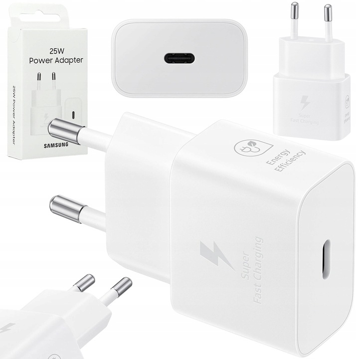 ORYGINALNA ŁADOWARKA SZYBKA SAMSUNG EP-T2510 SUPER FAST CHARGE USB C 25W