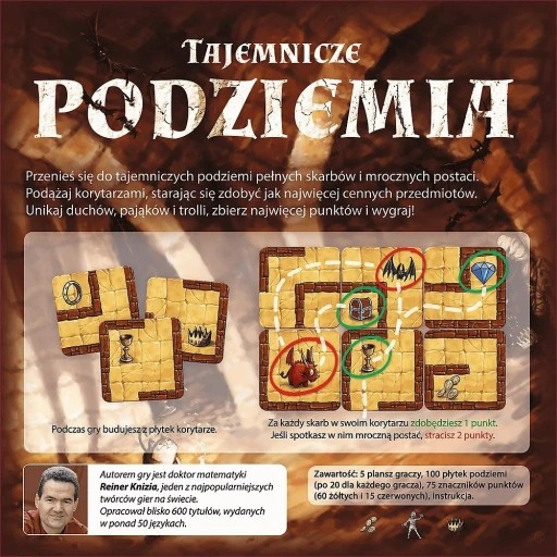 Gra planszowa Trefl Tajemnicze Podziemia