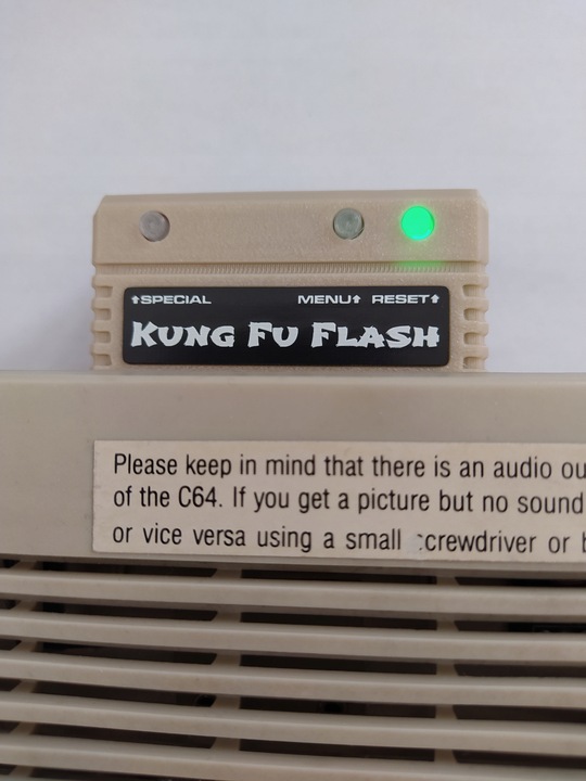 Kung Fu Flash - Commodore C64 / 128 cartridge KungFuFlash