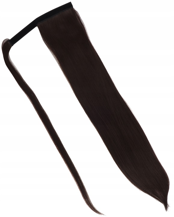 Włosy Syntetyczne Doczepiane Kucyk Kitka Dopinka Treska 60 cm jak Naturalne