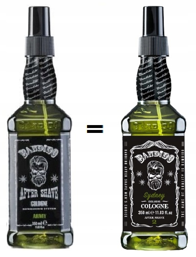 Bandido After Shave Cologne woda kolońska ARMY 350