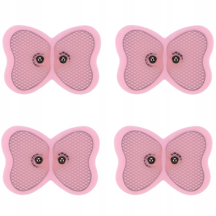 Elektrostymulator Stymulator Mięśni Brzucha + Żelowe Nakładki Motylki 4 szt