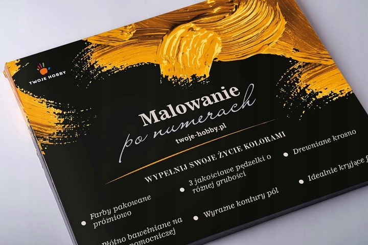Obraz do MALOWANIA PO NUMERACH 40x50 Twoje-Hobby
