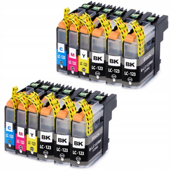 TUSZE XL DO DRUKARKI BROTHER DCP-J132W DCP-J152W DCP-J552DW DCP-J752DW