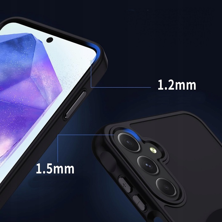 Etui do SAMSUNG A55 5G do MagSafe MATT CASE OCHRONA APARATU Szkło