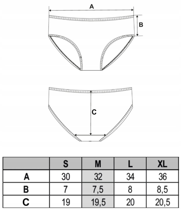 5x Majtki Damskie Bezszwowe Figi Bawełniane Laserowo Cięte Gładkie MORAJ S