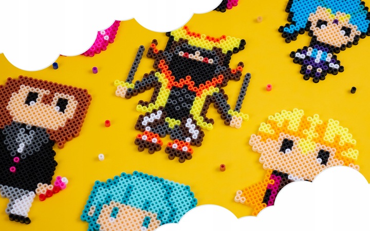 Książka 300 WZORÓW do Koralików do Prasowania Pasuje 1:1 do La Manuli