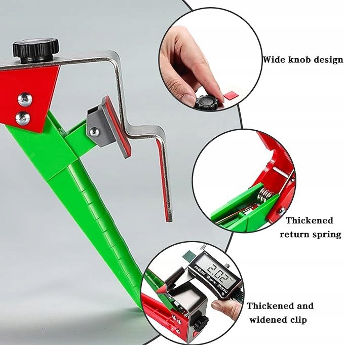 Szablon do Frontów Szuflady Ścisk Zacisk Montażu Frontu Szuflada