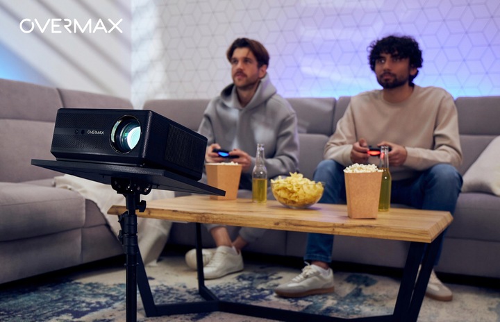 STATYW UCHWYT do projektora rzutnika PÓŁKA TRÓJNÓG do 10kg w:180cm 40x27cm