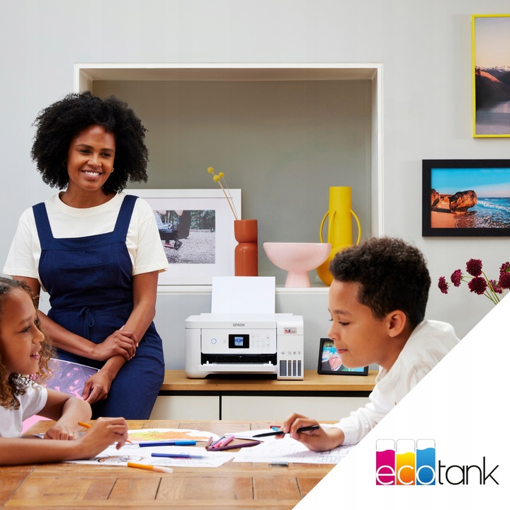 Drukarka Epson EcoTank Urządzenie 3w1 Skaner Druk KOLOR DUPLEX WIFI + TUSZE