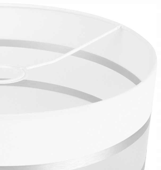 ABAŻUR DO LAMPY STOJĄCEJ WISZĄCEJ BIAŁY 40 CM