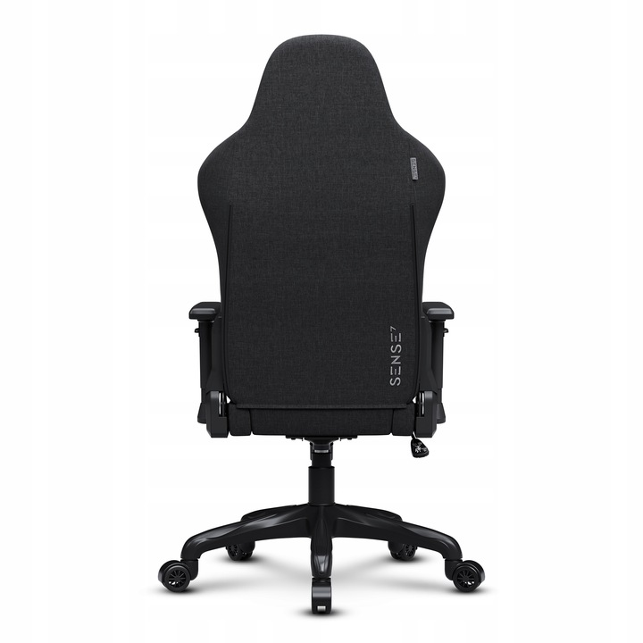 Fotel Gamingowy Materiałowy Obrotowy Biurowy Krzesło Gracza Kubełek Sense7