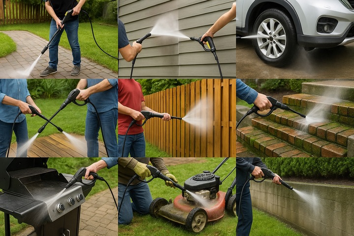 Myjka ciśnieniowa Riwall KOX280M PRO L10 2500W 280barEW pompa mosiężna