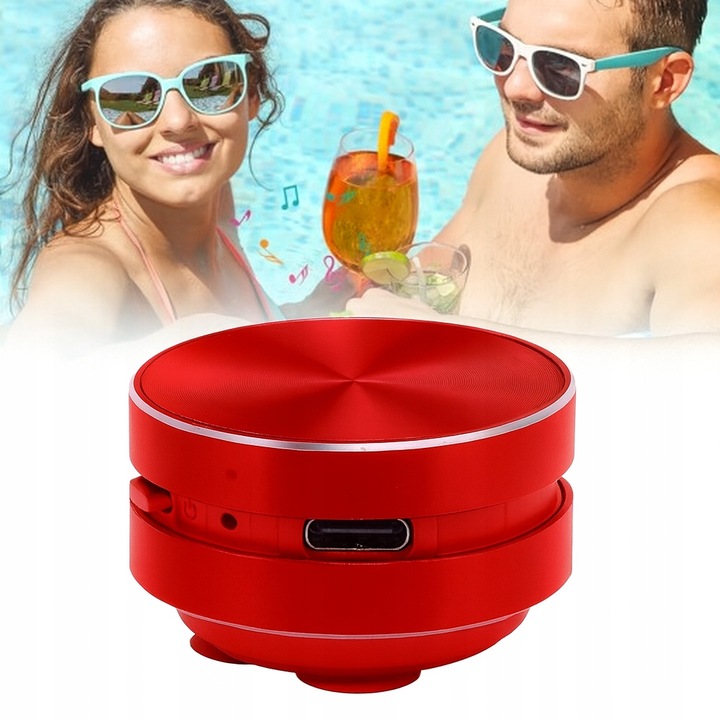 Głośnik Bluetooth z przewodnictwem kostnym + przyssawka