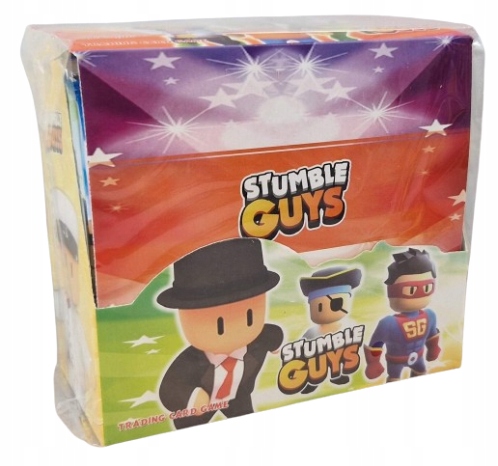 KARTY STUMBLE GUYS 288 KART MEGA BOX ZESTAW 288 SZTUK KOLEKCJONERSKIE KARTY