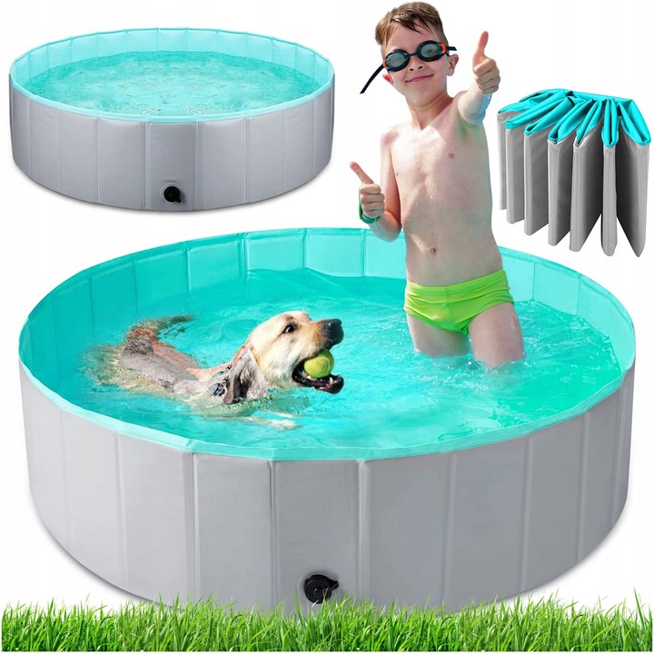 BASEN KOJEC DLA PSA ZWIERZĄT DZIECI XXL SKŁADANY 100cm