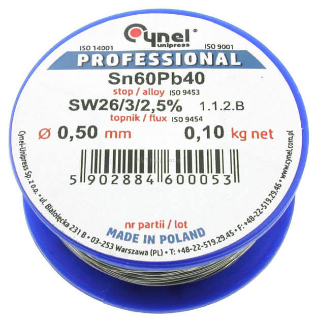 Cyna Cynel 0,5 mm 100 g