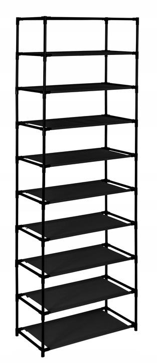 SZAFKA NA BUTY TEKSTYLNA SKŁADANA REGAŁ STOJAK PÓŁKI SŁUPEK ORGANIZER