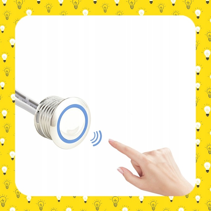 MINI ŚCIEMNIACZ DOTYKOWY WŁĄCZNIK DO TAŚM LED STEROWNIK MEBLOWY 12V