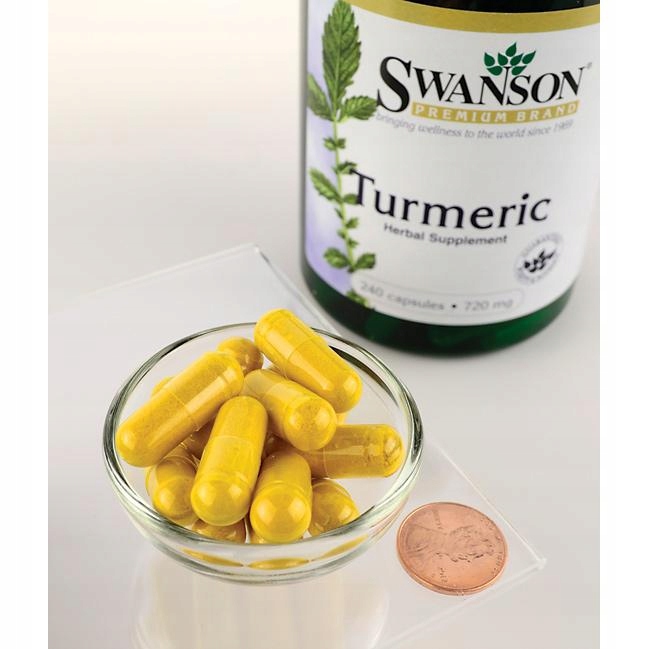 SWANSON KURKUMA KURKUMINA TURMERIC 100kap 720mg