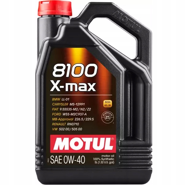 Motul 8100 X-Max 0W40 5L