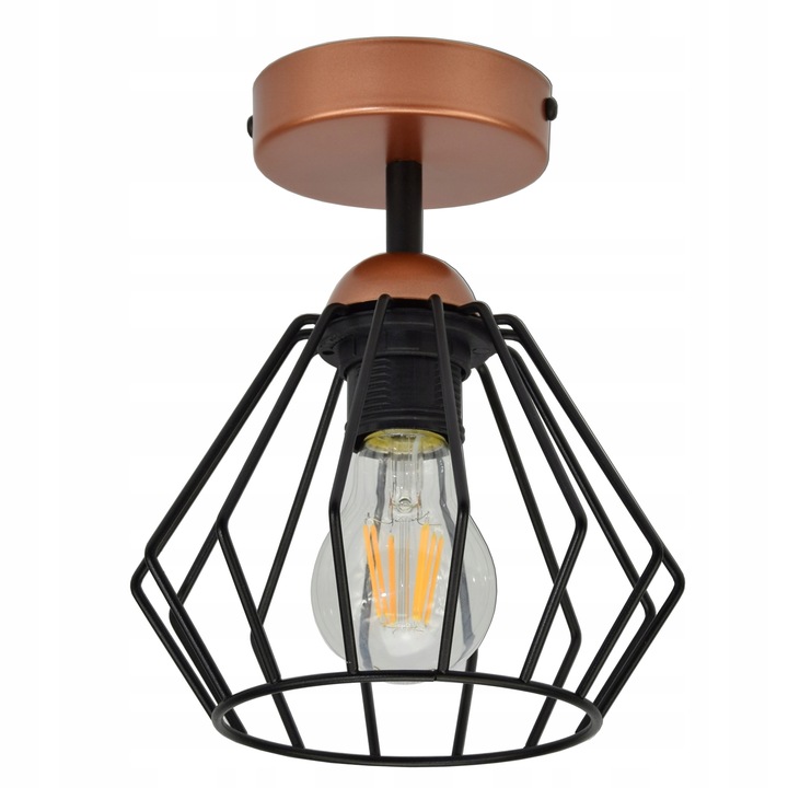 LAMPA WISZĄCA SUFITOWA ŻYRANDOL PLAFON LOFT 724-P1