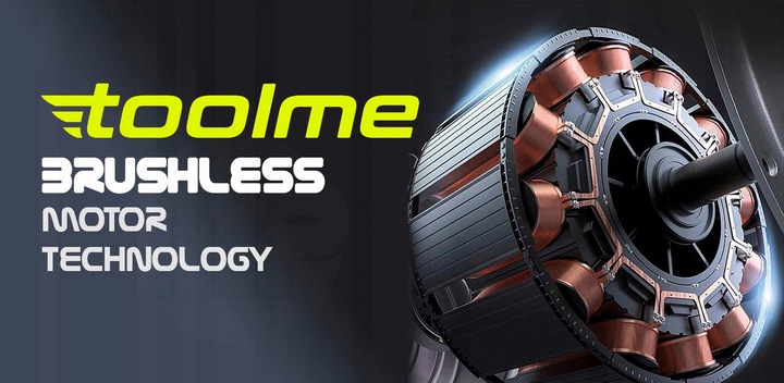 Wiertarko wkrętarka UDAROWA Bez szczotkowa aku 2x21V Li-ion tm030