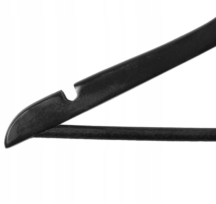 WIESZAK NA UBRANIA DREWNIANY CZARNY WIESZAKI UBRANIOWE KOMPLET LOFT