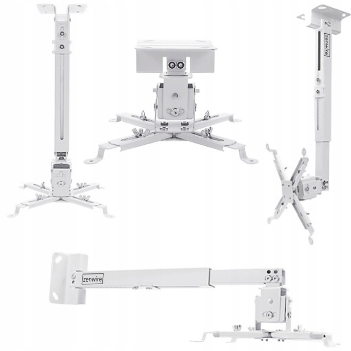 Uchwyt Wieszak do Projektora Rzutnika Zenwire 4w1 Sufitowy Ścienny do