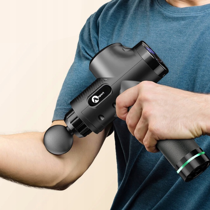 PISTOLET DO MASAŻU MOCNY MASAŻER GUN MSPORT PRO 3