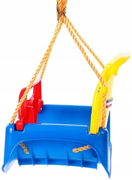 4w1 huśtawka kubełkowa modułowa dla dzieci pasy ogrodowa do pokoju 6m-7lat