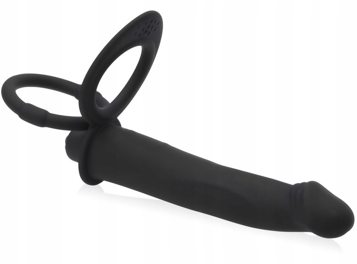 SEX GADŻET WIBRATOR ANALNY Z RINGIEM NA CZŁONKA