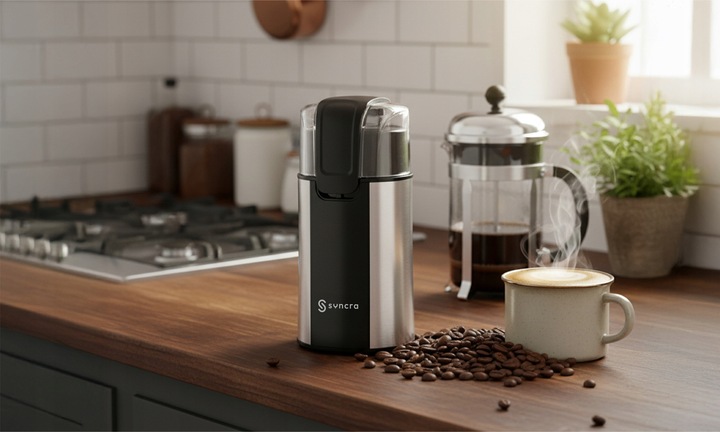 ELEKTRYCZNY MŁYNEK DO MIELENIA KAWY PRZYPRAW ORZECHÓW ZIÓŁ ZIAREN