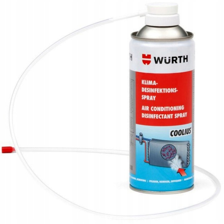 WURTH ŚRODEK DO DEZYNFEKCJI KLIMATYZACJI 300 ML DE