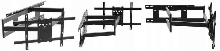 92cm DŁUGI Uchwyt do Telewizora Wieszak TV 42-90 cale ULTRA MOCNY TEST