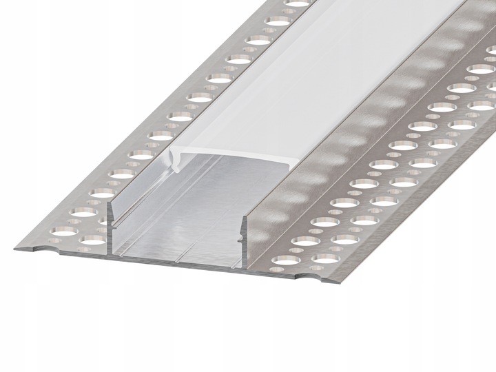 Profil LED Aluminiowy Do Płyt GK Gipsowych Wpuszczany Regips 2m