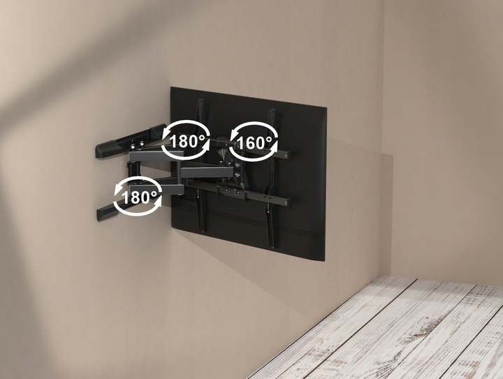 Extra Mocny Uchwyt do Telewizora 43-90 cali 70kg Wieszak TV