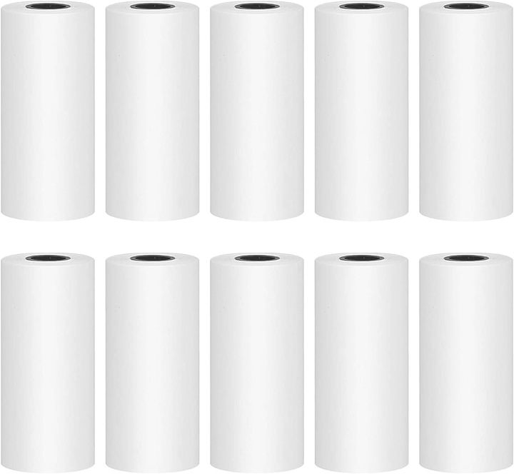 Papier Termiczny Rolki do Mini Drukarki Drukuś Aparatu Natychmiastowego x10
