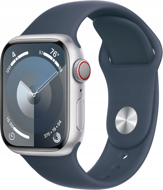 Apple Watch Series 9 GPS + Cellular 41 mm NFC Wi-Fi 5 ATM Silver - M/L